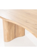 Natural Varnished Oak Organic Dining Table | Eleonora Josh | Oroatrade.com