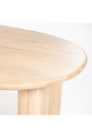 Natural Varnished Oak Organic Dining Table | Eleonora Josh | Oroatrade.com