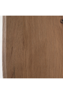 Brown Varnished Oak Organic Dining Table | Eleonora Josh | Oroatrade.com