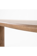 Brown Varnished Oak Organic Dining Table | Eleonora Josh | Oroatrade.com