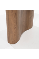 Brown Varnished Oak Organic Dining Table | Eleonora Josh | Oroatrade.com