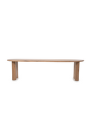 Brown Varnished Oak Organic Dining Table | Eleonora Josh | Oroatrade.com