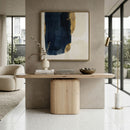 Central-Based Oak Console Table | Eleonora Leon