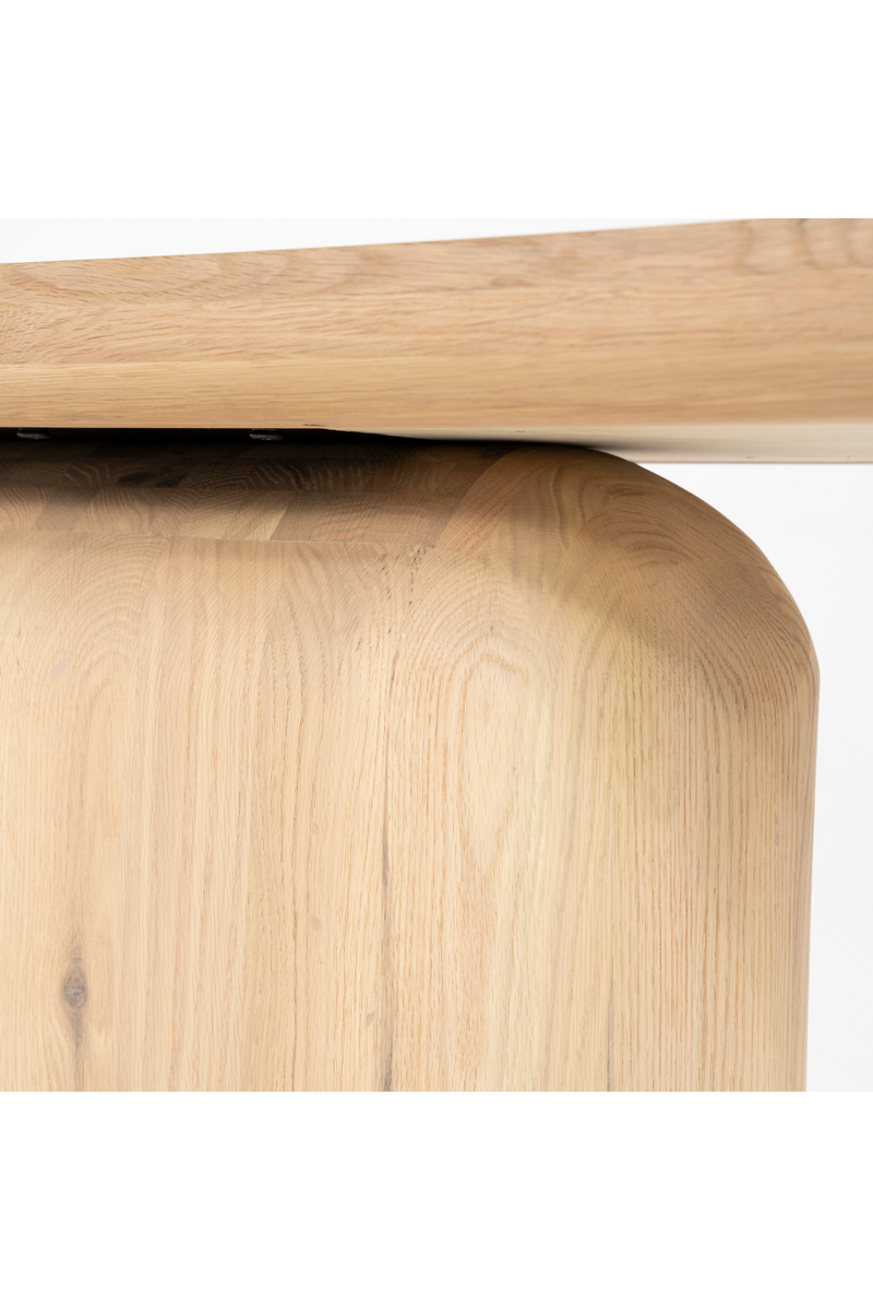 Central-Based Oak Console Table | Eleonora Leon | Oroatrade.com