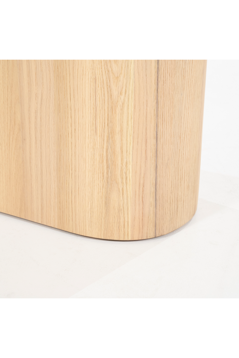 Central-Based Oak Console Table | Eleonora Leon | Oroatrade.com