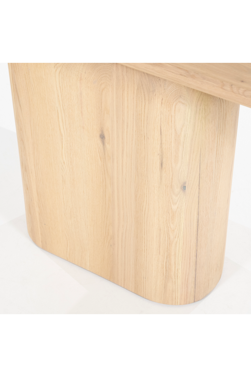 Central-Based Oak Console Table | Eleonora Leon | Oroatrade.com