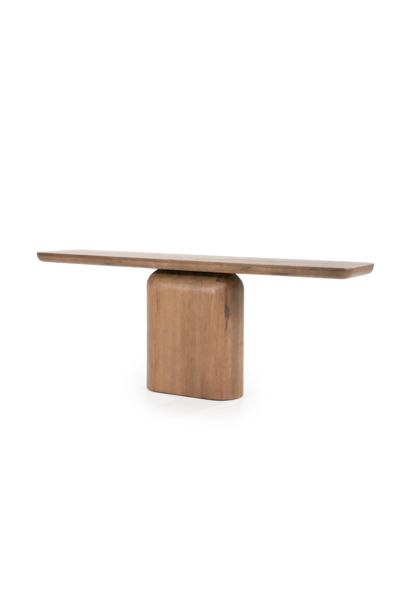 Central-Based Oak Console Table | Eleonora Leon | Oroatrade.com