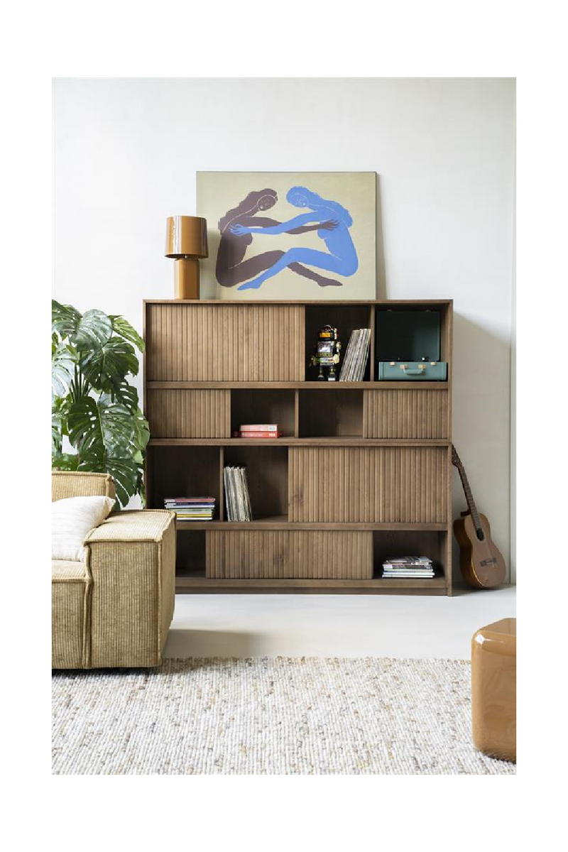 Lacquered Oak Bookcase | Eleonora Milo | Oroatrade.com