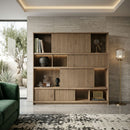 Lacquered Oak Bookcase | Eleonora Milo