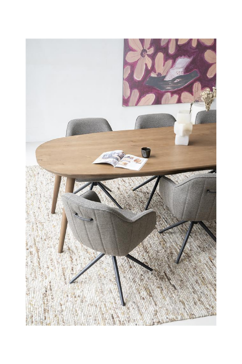 Lacquered Oak Dining Table L | Eleonora Elijah | Oroatrade.com