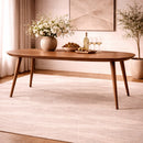 Lacquered Oak Oval Dining Table | Eleonora Elijah