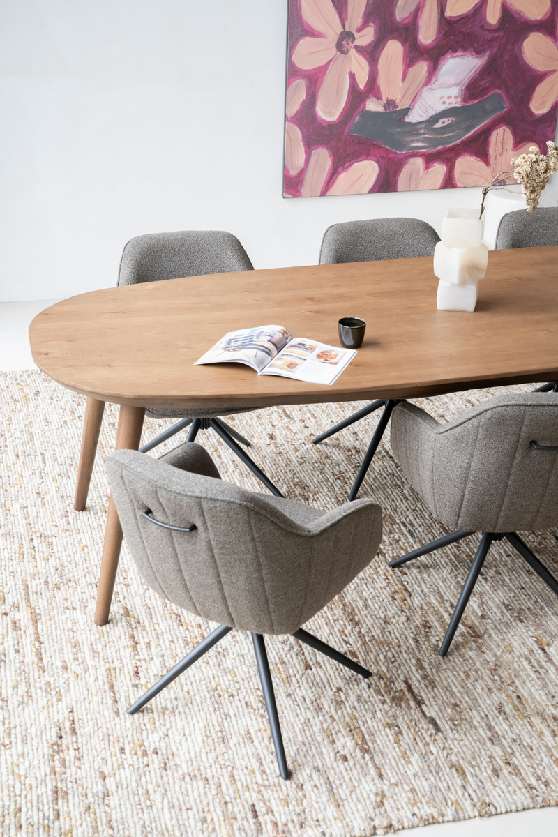 Lacquered Oak Dining Table S | Eleonora Elijah | Oroatrade.com