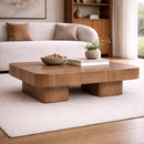 Square Oak Coffee Table | Eleonora Harmonie