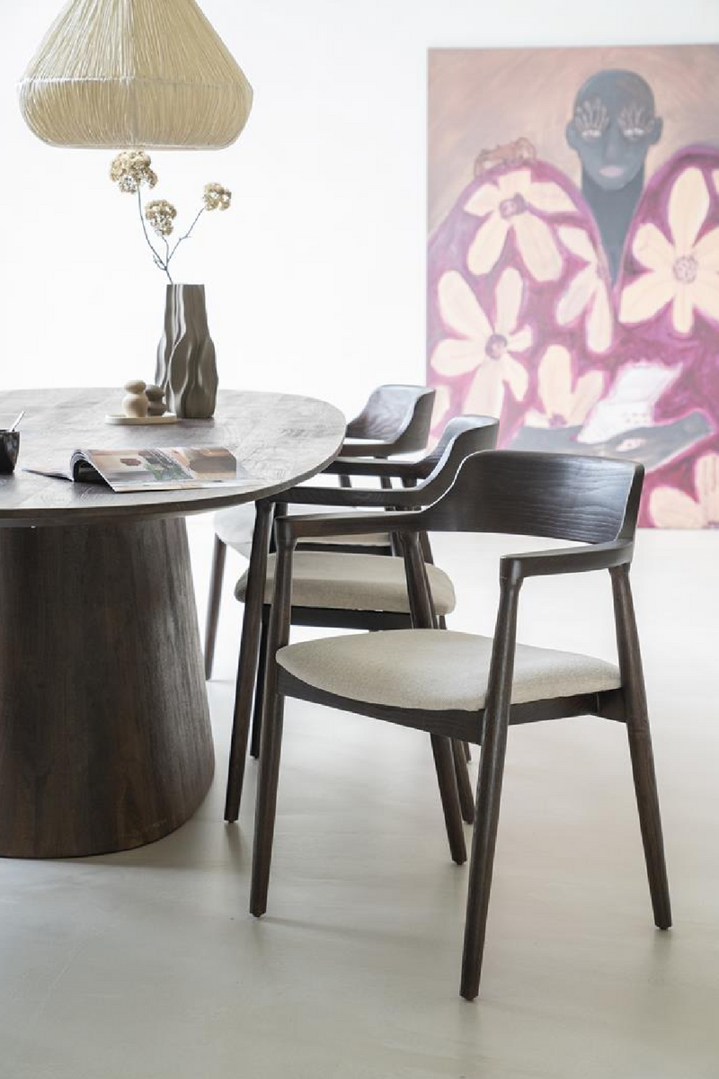 Padded Seat Ash Dining Chair | Eleonora Yorick | Oroatrade.com