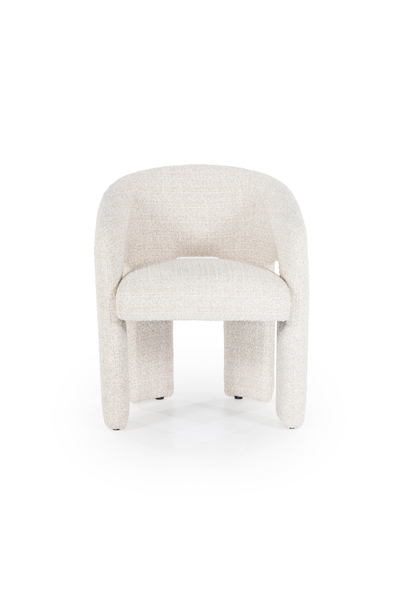 Curved Back Lounge Armchair | Eleonora Hamilton | Oroatrade.com