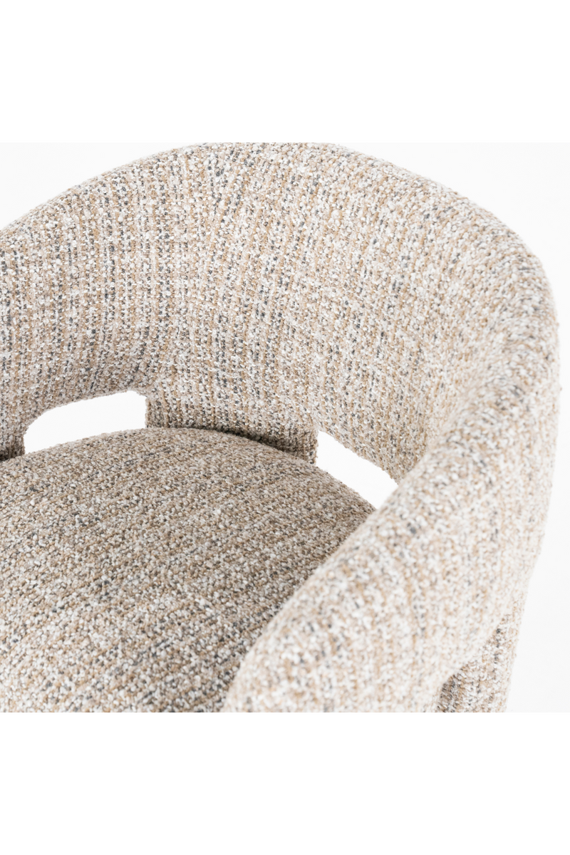 Curved Back Lounge Armchair | Eleonora Hamilton | Oroatrade.com