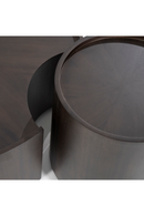 Walnut Round Nesting Coffee Tables (2) | Eleonora Max | Oroatrade.com