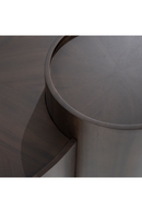 Walnut Round Nesting Coffee Tables (2) | Eleonora Max | Oroatrade.com
