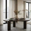 Organic-Shaped Walnut Dining Table | Eleonora Bobbie