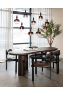 Organic-Shaped Walnut Dining Table | Eleonora Bobbie | Oroatrade.com