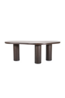 Organic-Shaped Walnut Dining Table | Eleonora Bobbie | Oroatrade.com