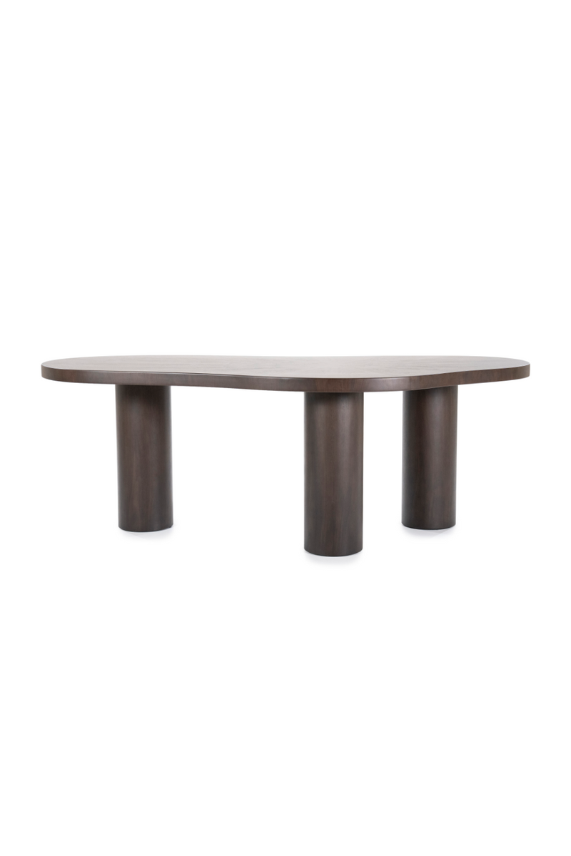 3-Legged Walnut Dining Table | Eleonora Bobbie | Oroatrade.com