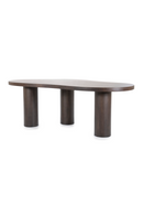 Organic-Shaped Walnut Dining Table | Eleonora Bobbie | Oroatrade.com