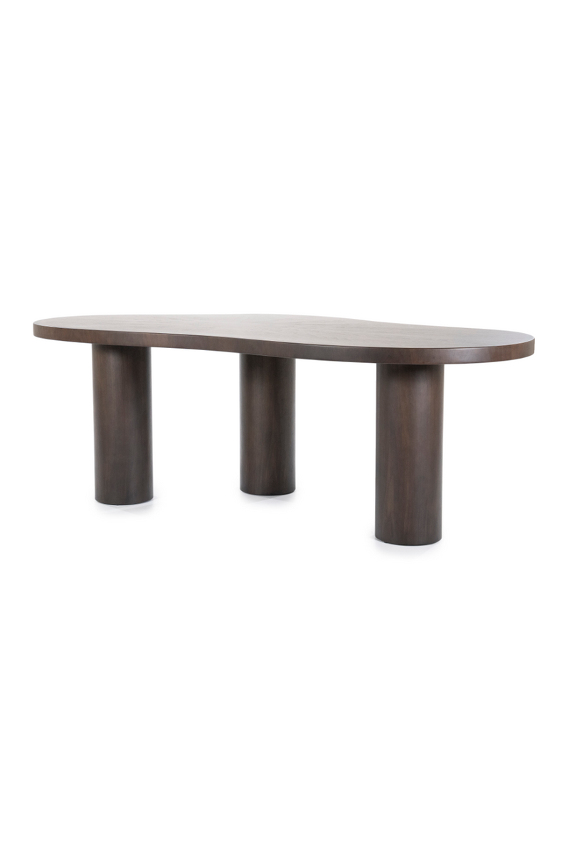 3-Legged Walnut Dining Table | Eleonora Bobbie | Oroatrade.com