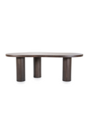 Organic-Shaped Walnut Dining Table | Eleonora Bobbie | Oroatrade.com