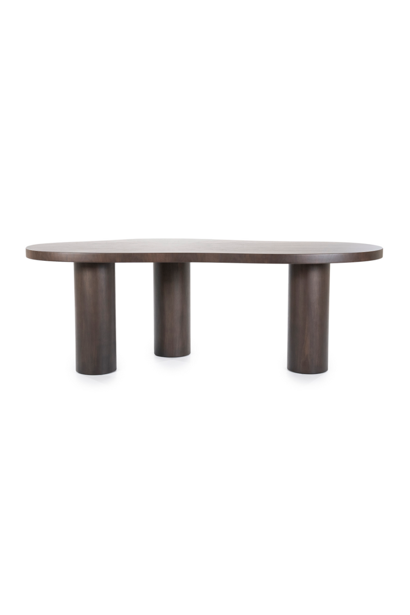 3-Legged Walnut Dining Table | Eleonora Bobbie | Oroatrade.com