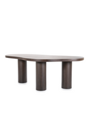 Organic-Shaped Walnut Dining Table | Eleonora Bobbie | Oroatrade.com