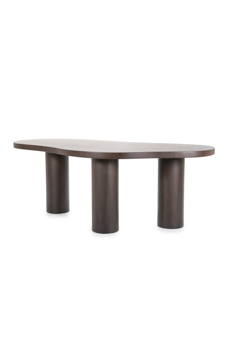 3-Legged Walnut Dining Table | Eleonora Bobbie | Oroatrade.com