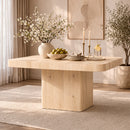 Square Oak Dining Table | Eleonora Harmonie
