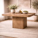 Square Oak Dining Table | Eleonora Harmonie