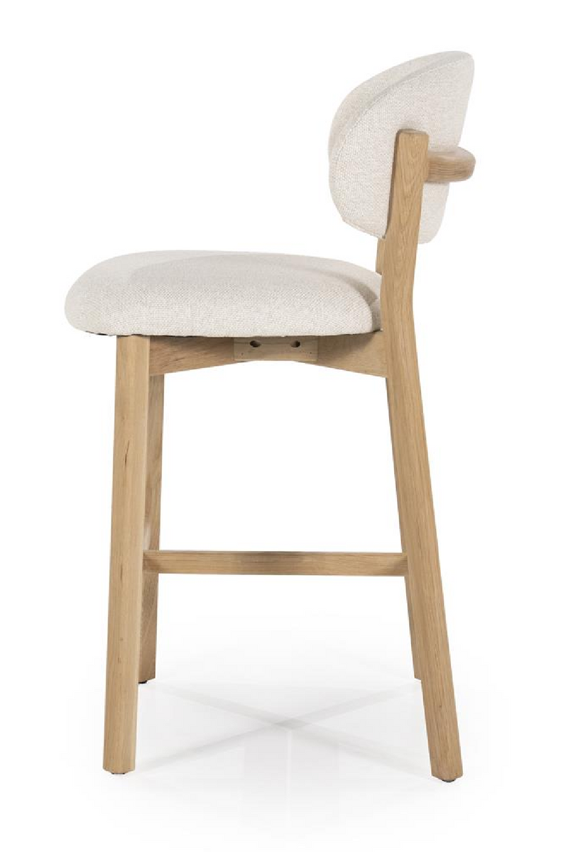 Oak Framed Bar Chair | Eleonora Mikky | Oroatrade.com