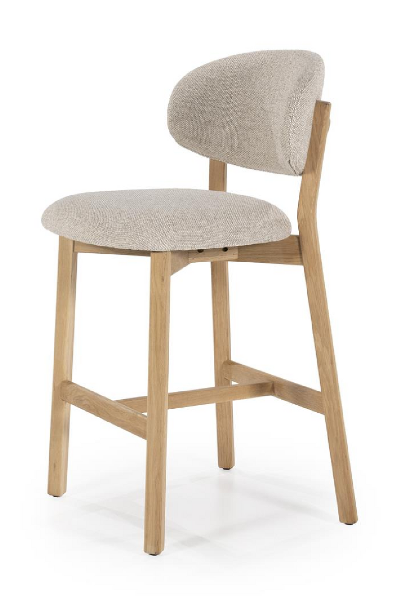 Oak Framed Bar Chair | Eleonora Mikky | Oroatrade.com