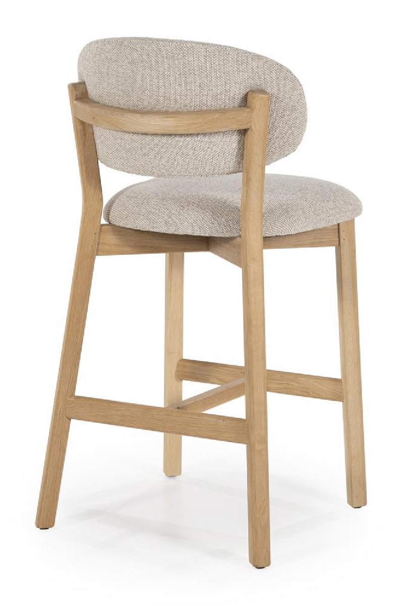 Oak Framed Bar Chair | Eleonora Mikky | Oroatrade.com