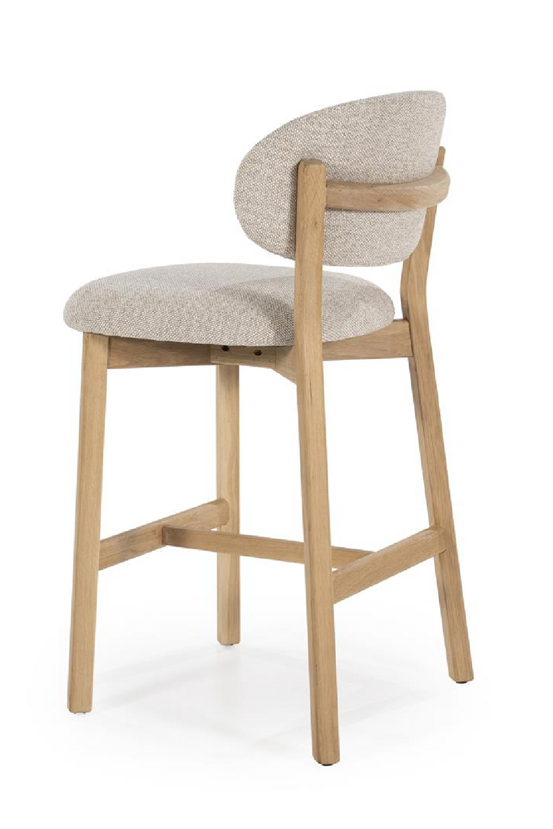 Oak Framed Bar Chair | Eleonora Mikky | Oroatrade.com