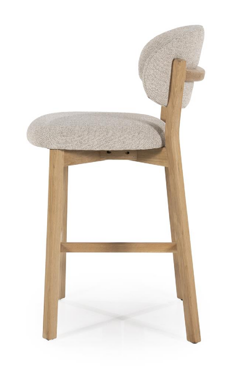 Oak Framed Bar Chair | Eleonora Mikky | Oroatrade.com