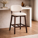 Oak Framed Bar Chair | Eleonora Mikky