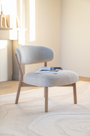Oak Framed Accent Chair | Eleonora Mikky | Oroatrade.com