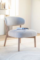 Oak Framed Accent Chair | Eleonora Mikky | Oroatrade.com