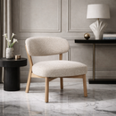 Oak Framed Accent Chair | Eleonora Mikky