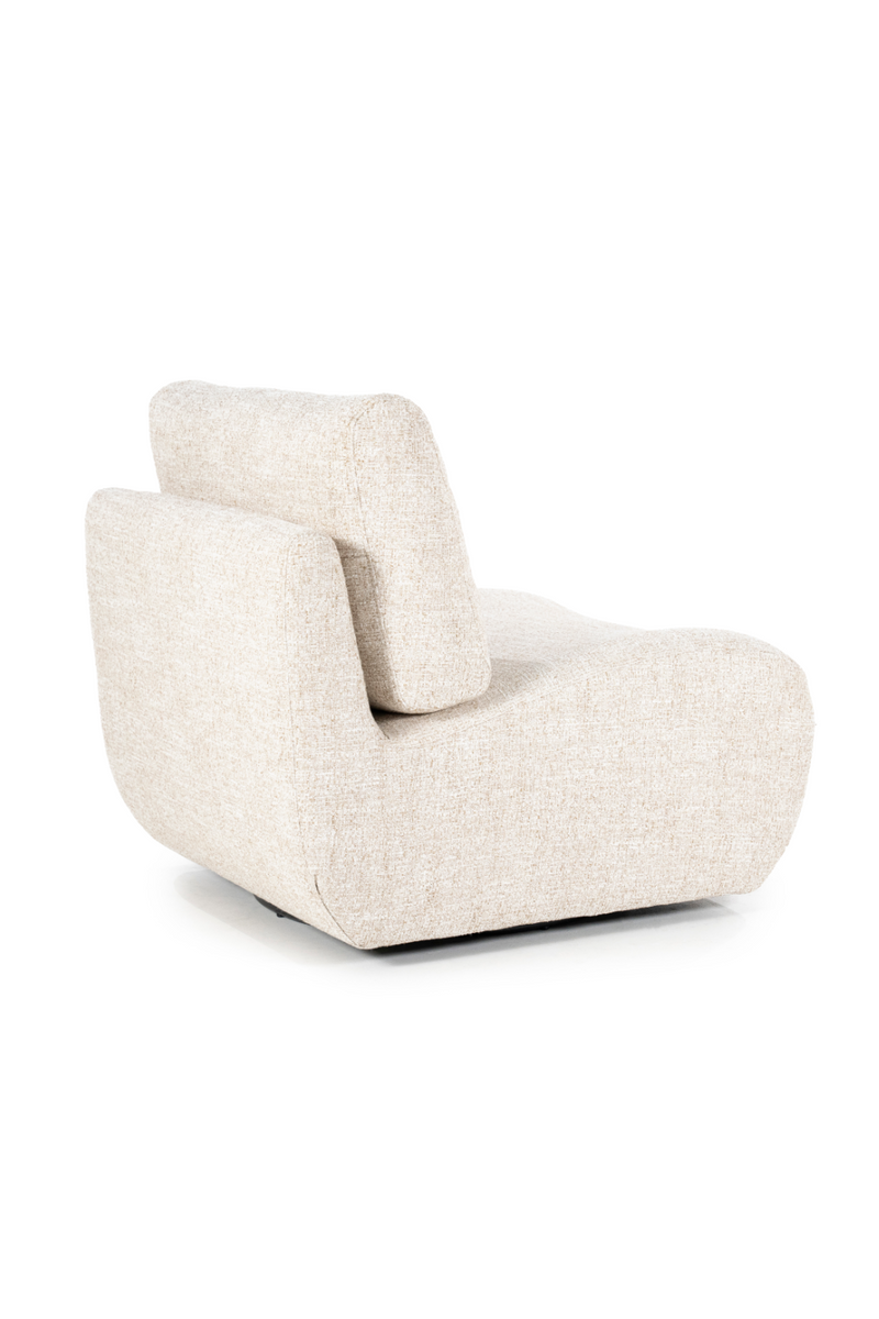 Fabric Upholstered Swivel Lounge Chair | Eleonora Lucia | Oroatrade.com