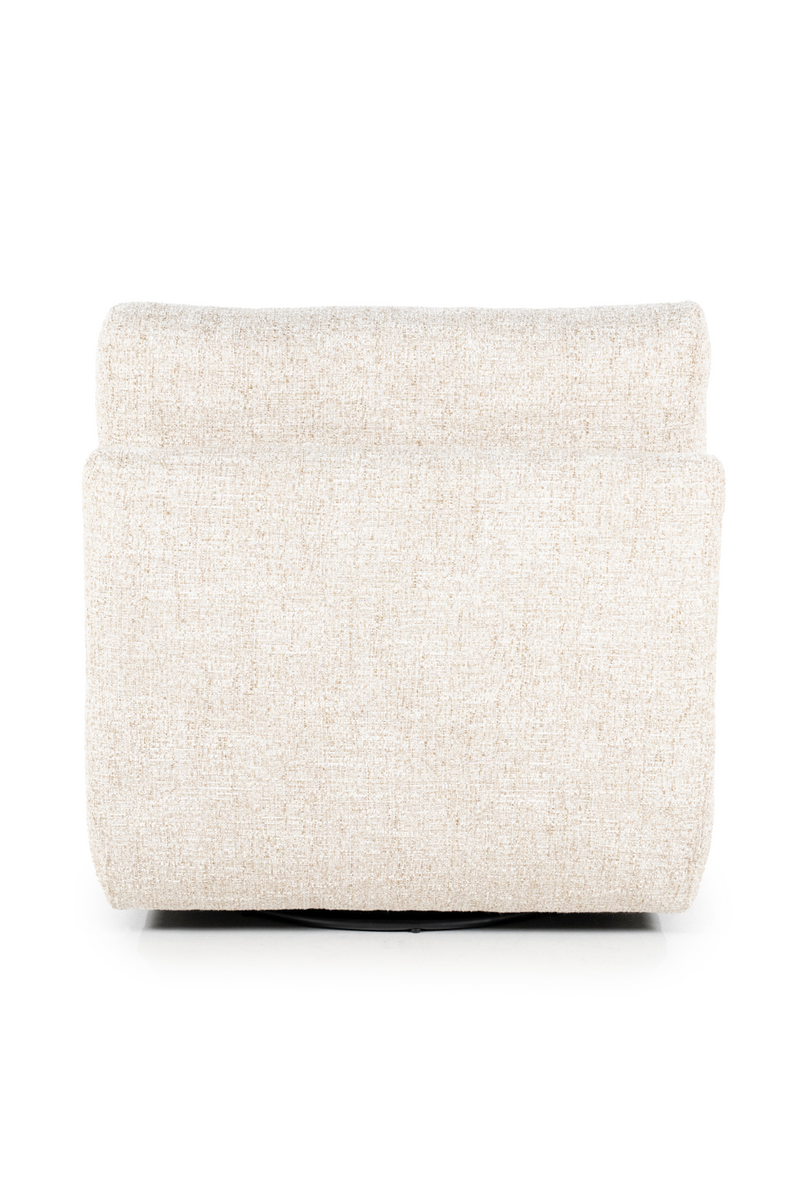 Fabric Upholstered Swivel Lounge Chair | Eleonora Lucia | Oroatrade.com