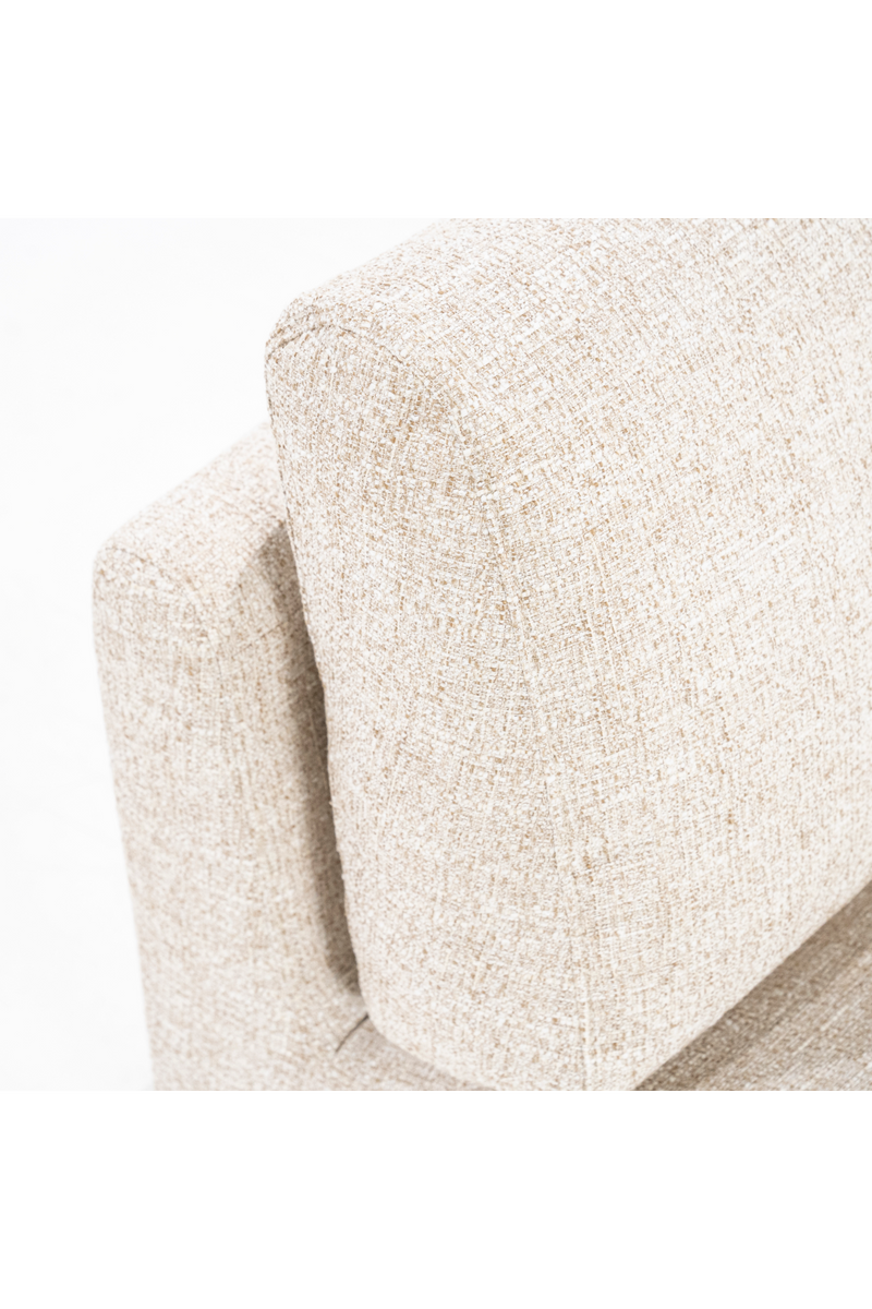 Fabric Upholstered Swivel Lounge Chair | Eleonora Lucia | Oroatrade.com