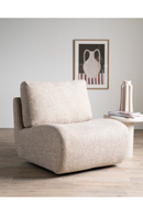 Fabric Upholstered Swivel Lounge Chair | Eleonora Lucia | Oroatrade.com
