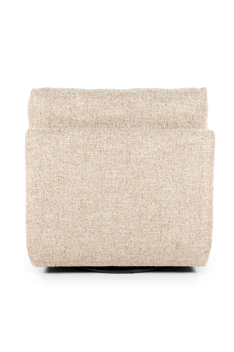 Fabric Upholstered Swivel Lounge Chair | Eleonora Lucia | Oroatrade.com