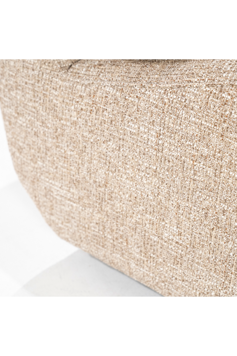 Fabric Upholstered Swivel Lounge Chair | Eleonora Lucia | Oroatrade.com