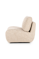 Fabric Upholstered Swivel Lounge Chair | Eleonora Lucia | Oroatrade.com